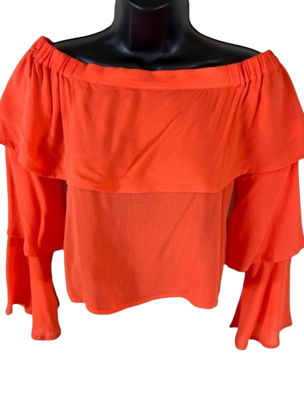 Chloe & Katie Ruffle Off The Shoulder Top